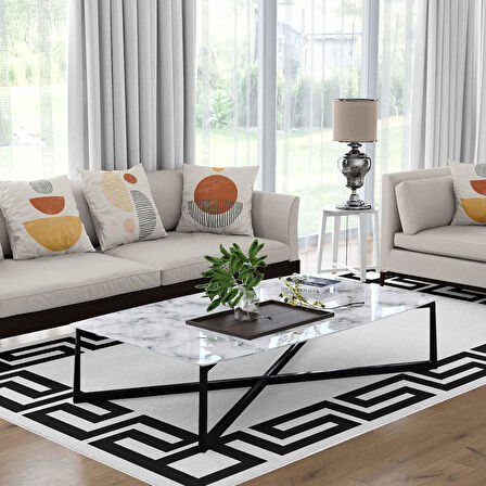 Kaymaz Taban Yıkanabilir Halı – Mutfak, Salon, Yatak Odası için Modern Dijital Baskı Halı