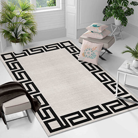 Kaymaz Taban Yıkanabilir Halı – Mutfak, Salon, Yatak Odası için Modern Dijital Baskı Halı