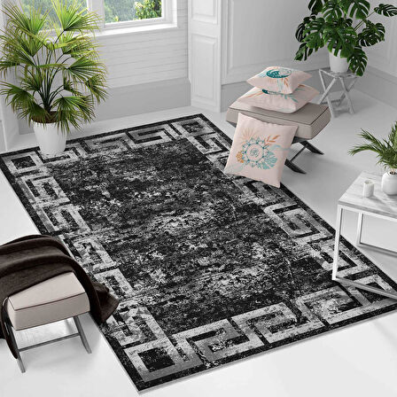 Kaymaz Taban Yıkanabilir Halı – Mutfak, Salon, Yatak Odası için Modern Dijital Baskı Halı