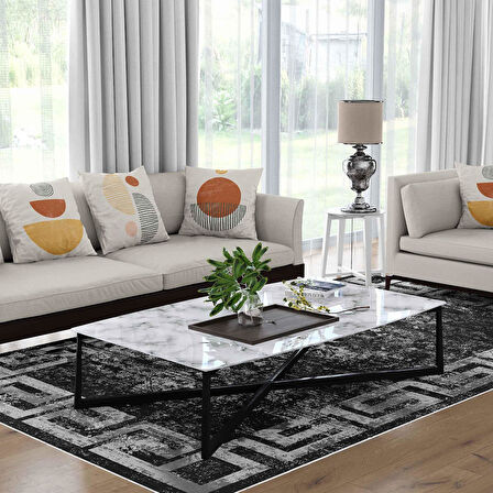 Kaymaz Taban Yıkanabilir Halı – Mutfak, Salon, Yatak Odası için Modern Dijital Baskı Halı