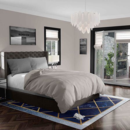 Kaymaz Taban Yıkanabilir Halı – Mutfak, Salon, Yatak Odası için Modern Dijital Baskı Halı