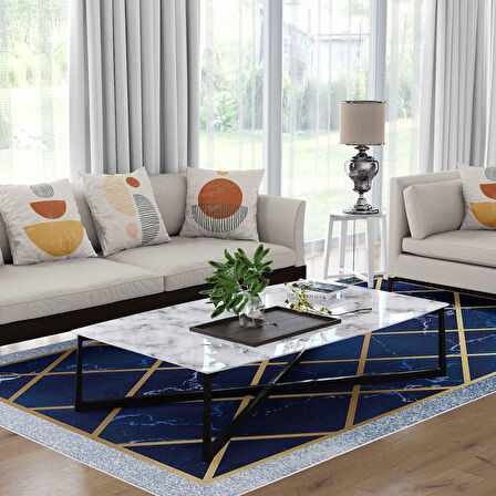 Kaymaz Taban Yıkanabilir Halı – Mutfak, Salon, Yatak Odası için Modern Dijital Baskı Halı