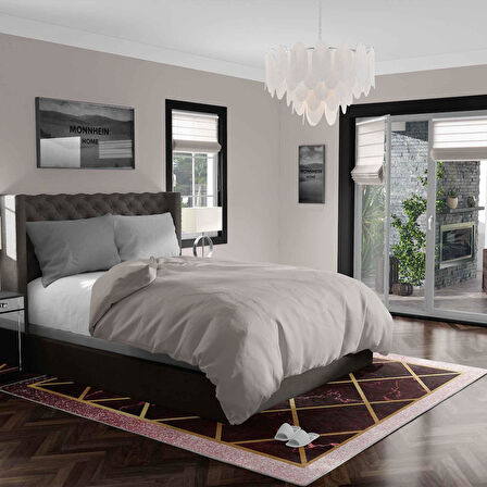 Kaymaz Taban Yıkanabilir Halı – Mutfak, Salon, Yatak Odası için Modern Dijital Baskı Halı