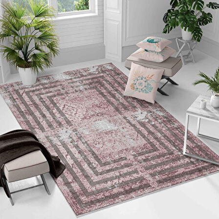 Kaymaz Taban Yıkanabilir Halı – Mutfak, Salon, Yatak Odası için Modern Dijital Baskı Halı