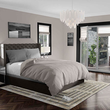 Kaymaz Taban Yıkanabilir Halı – Mutfak, Salon, Yatak Odası için Modern Dijital Baskı Halı