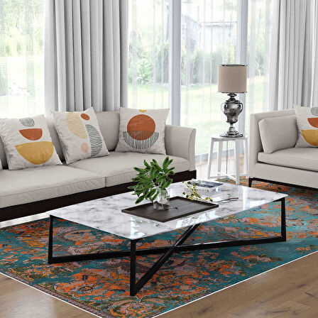 Kaymaz Taban Yıkanabilir Halı – Mutfak, Salon, Yatak Odası için Modern Dijital Baskı Halı