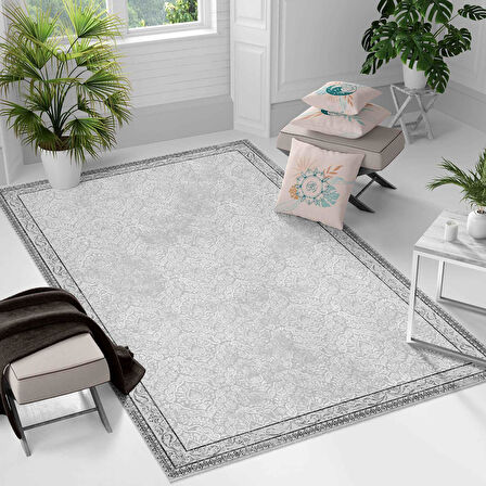 Kaymaz Taban Yıkanabilir Halı – Mutfak, Salon, Yatak Odası için Modern Dijital Baskı Halı