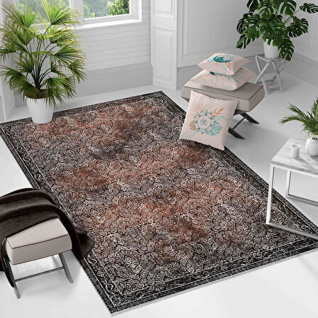 Kaymaz Taban Yıkanabilir Halı – Mutfak, Salon, Yatak Odası için Modern Dijital Baskı Halı