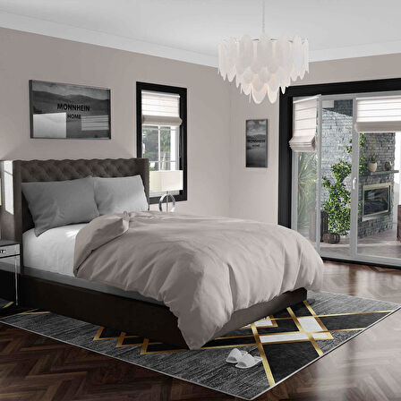 Kaymaz Taban Yıkanabilir Halı – Mutfak, Salon, Yatak Odası için Modern Dijital Baskı Halı