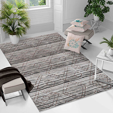 Kaymaz Taban Yıkanabilir Halı – Mutfak, Salon, Yatak Odası için Modern Dijital Baskı Halı