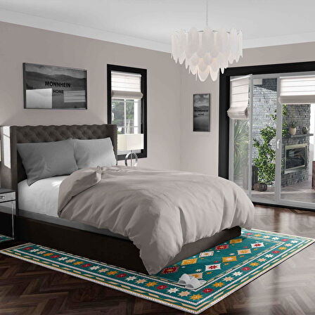 Kaymaz Taban Yıkanabilir Halı – Mutfak, Salon, Yatak Odası için Modern Dijital Baskı Halı