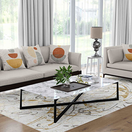 Kaymaz Taban Yıkanabilir Halı – Mutfak, Salon, Yatak Odası için Modern Dijital Baskı Halı