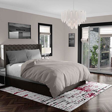 Kaymaz Taban Yıkanabilir Halı – Mutfak, Salon, Yatak Odası için Modern Dijital Baskı Halı