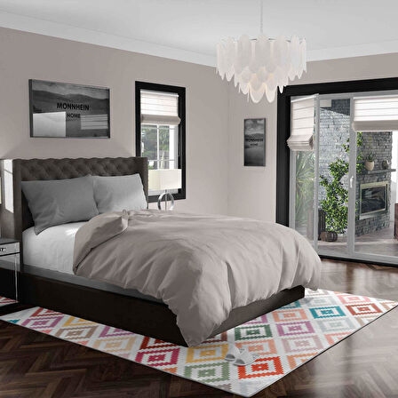 Kaymaz Taban Yıkanabilir Halı – Mutfak, Salon, Yatak Odası için Modern Dijital Baskı Halı