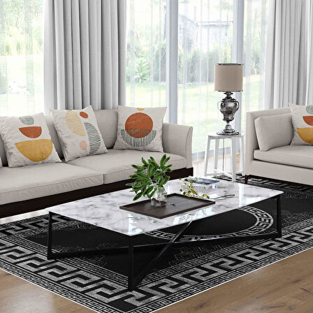 Kaymaz Taban Yıkanabilir Halı – Mutfak, Salon, Yatak Odası için Modern Dijital Baskı Halı