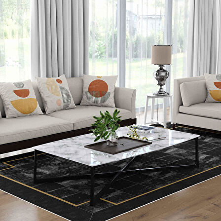 Kaymaz Taban Yıkanabilir Halı – Mutfak, Salon, Yatak Odası için Modern Dijital Baskı Halı