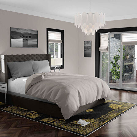 Kaymaz Taban Yıkanabilir Halı – Mutfak, Salon, Yatak Odası için Modern Dijital Baskı Halı