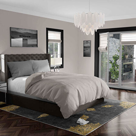 Kaymaz Taban Yıkanabilir Halı – Mutfak, Salon, Yatak Odası için Modern Dijital Baskı Halı