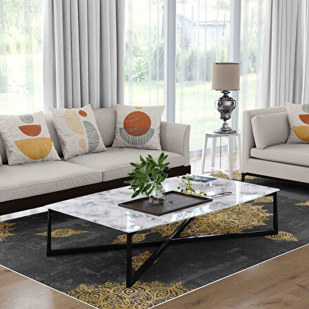 Kaymaz Taban Yıkanabilir Halı – Mutfak, Salon, Yatak Odası için Modern Dijital Baskı Halı