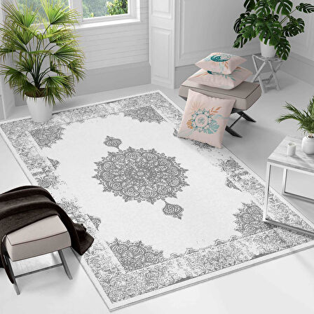 Kaymaz Taban Yıkanabilir Halı – Mutfak, Salon, Yatak Odası için Modern Dijital Baskı Halı