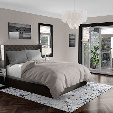 Kaymaz Taban Yıkanabilir Halı – Mutfak, Salon, Yatak Odası için Modern Dijital Baskı Halı