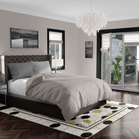 Kaymaz Taban Yıkanabilir Halı – Mutfak, Salon, Yatak Odası için Modern Dijital Baskı Halı