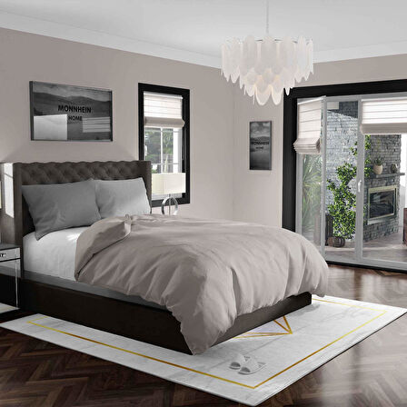 Kaymaz Taban Yıkanabilir Halı – Mutfak, Salon, Yatak Odası için Modern Dijital Baskı Halı