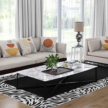 Kaymaz Taban Yıkanabilir Halı – Mutfak, Salon, Yatak Odası için Modern Dijital Baskı Halı