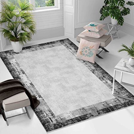 Kaymaz Taban Yıkanabilir Halı – Mutfak, Salon, Yatak Odası için Modern Dijital Baskı Halı