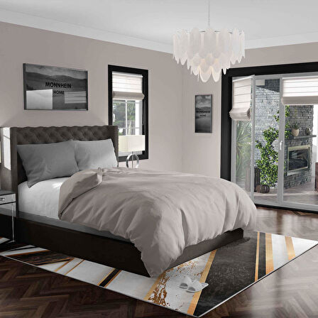 Kaymaz Taban Yıkanabilir Halı – Mutfak, Salon, Yatak Odası için Modern Dijital Baskı Halı