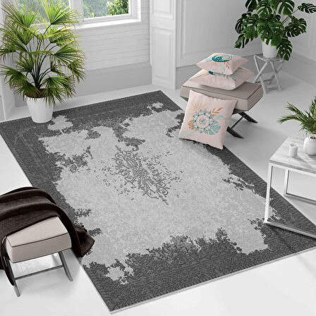 Kaymaz Taban Yıkanabilir Halı – Mutfak, Salon, Yatak Odası için Modern Dijital Baskı Halı