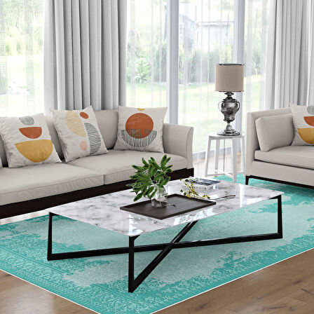 Kaymaz Taban Yıkanabilir Halı – Mutfak, Salon, Yatak Odası için Modern Dijital Baskı Halı