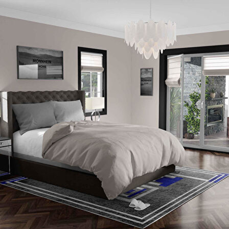 Kaymaz Taban Yıkanabilir Halı – Mutfak, Salon, Yatak Odası için Modern Dijital Baskı Halı