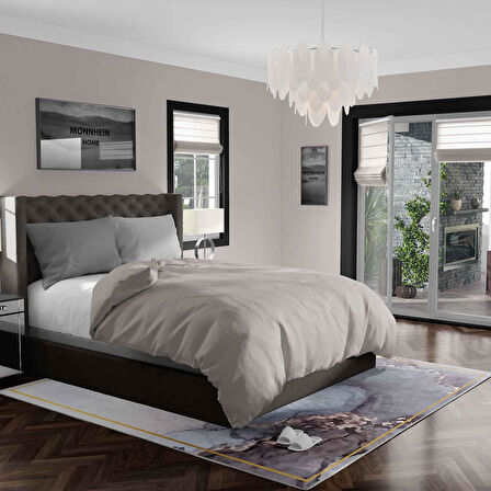 Kaymaz Taban Yıkanabilir Halı – Mutfak, Salon, Yatak Odası için Modern Dijital Baskı Halı