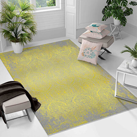 Kaymaz Taban Yıkanabilir Halı – Mutfak, Salon, Yatak Odası için Modern Dijital Baskı Halı