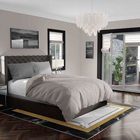 Kaymaz Taban Yıkanabilir Halı – Mutfak, Salon, Yatak Odası için Modern Dijital Baskı Halı (SLNHAL161)