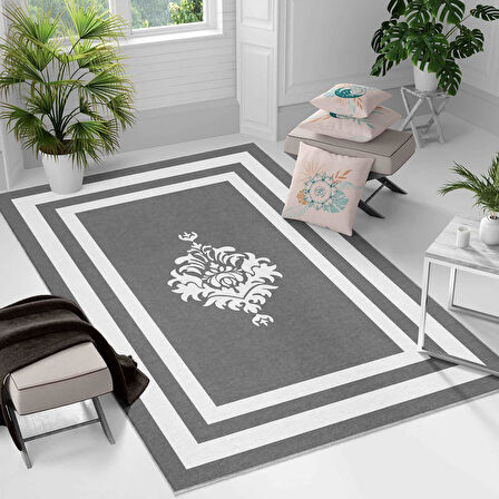 Kaymaz Taban Yıkanabilir Halı – Mutfak, Salon, Yatak Odası için Modern Dijital Baskı Halı