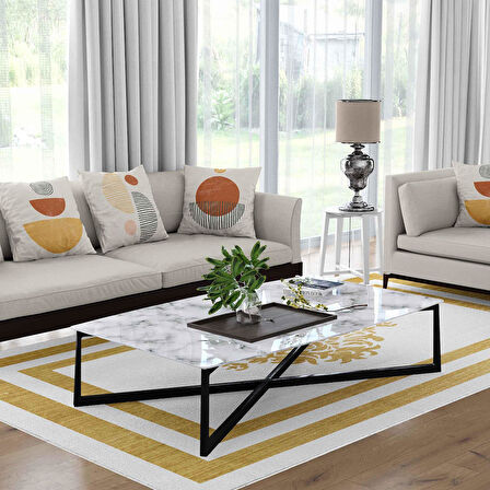 Kaymaz Taban Yıkanabilir Halı – Mutfak, Salon, Yatak Odası için Modern Dijital Baskı Halı