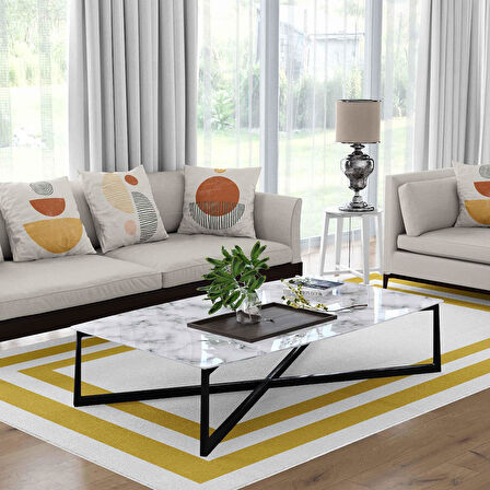 Kaymaz Taban Yıkanabilir Halı – Mutfak, Salon, Yatak Odası için Modern Dijital Baskı Halı (SLNHAL167)