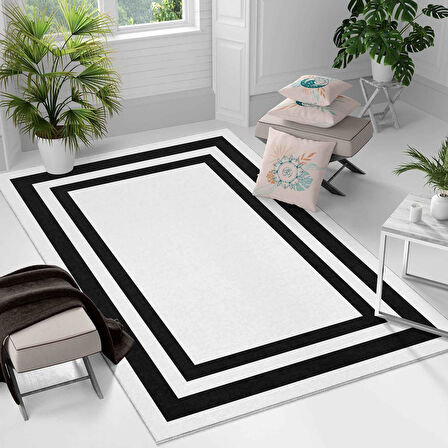 Kaymaz Taban Yıkanabilir Halı – Mutfak, Salon, Yatak Odası için Modern Dijital Baskı Halı