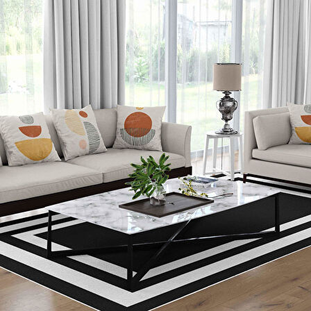 Kaymaz Taban Yıkanabilir Halı – Mutfak, Salon, Yatak Odası için Modern Dijital Baskı Halı