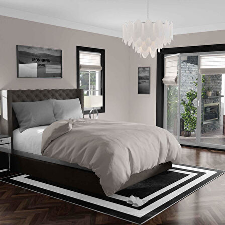 Kaymaz Taban Yıkanabilir Halı – Mutfak, Salon, Yatak Odası için Modern Dijital Baskı Halı