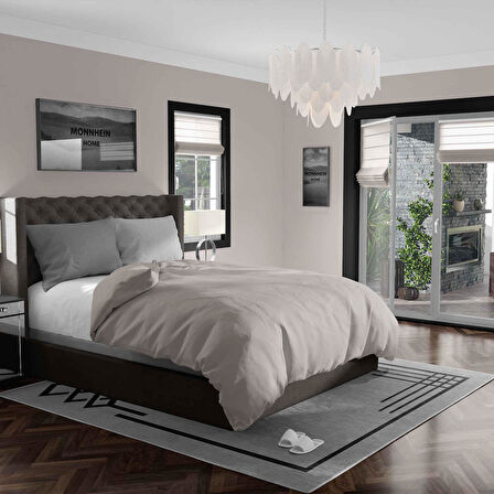 Kaymaz Taban Yıkanabilir Halı – Mutfak, Salon, Yatak Odası için Modern Dijital Baskı Halı