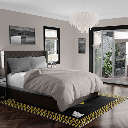 Kaymaz Taban Yıkanabilir Halı – Mutfak, Salon, Yatak Odası için Modern Dijital Baskı Halı (SLNHAL168)