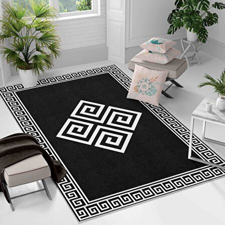 Kaymaz Taban Yıkanabilir Halı – Mutfak, Salon, Yatak Odası için Modern Dijital Baskı Halı