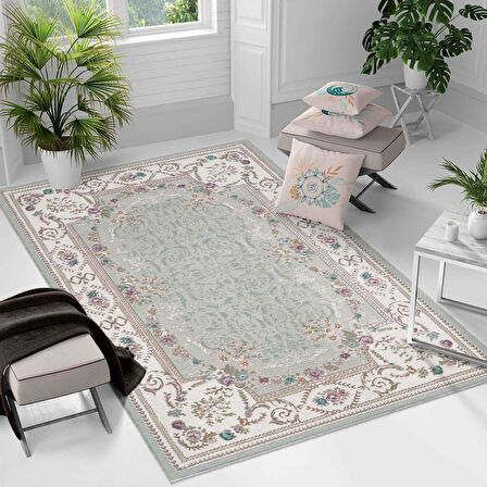 Kaymaz Taban Yıkanabilir Halı – Mutfak, Salon, Yatak Odası için Modern Dijital Baskı Halı