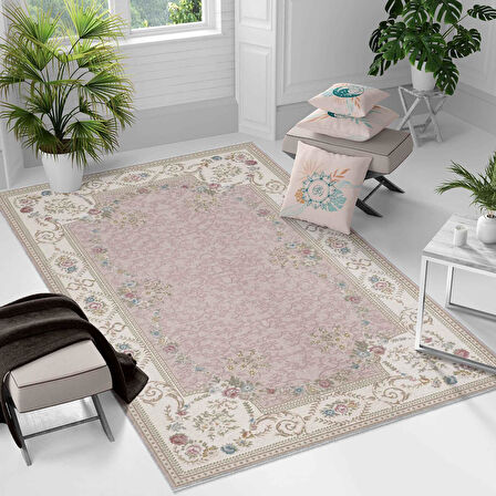 Kaymaz Taban Yıkanabilir Halı – Mutfak, Salon, Yatak Odası için Modern Dijital Baskı Halı