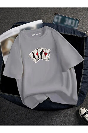 OVERSIZE İSKAMBİL BASKILI UNISEX TİSORT  BASKILI