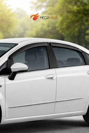 Citroen C-Elysee Tüm Yıllar Sedan Kasalara Uyumlu 4lü Cam Rüzgarlığı