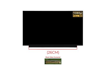 NT156FHM-N43 V8.0 15.6 '' 30 Pin 260MM PCB 1080P FULLHD İPS Slim Led Ekran A+ Kalite